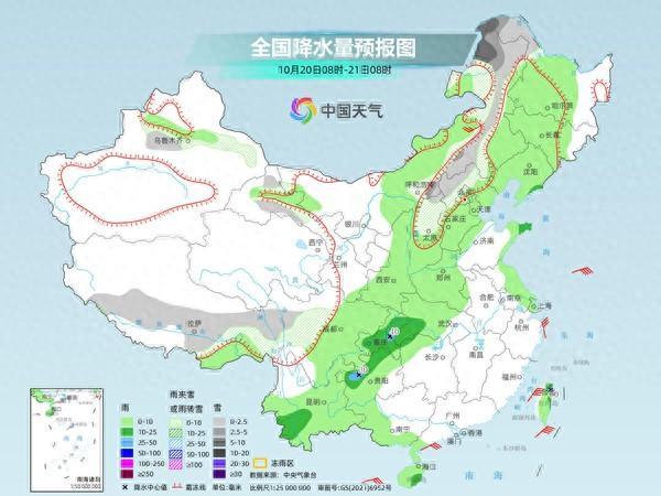 北方多地气温持续下滑