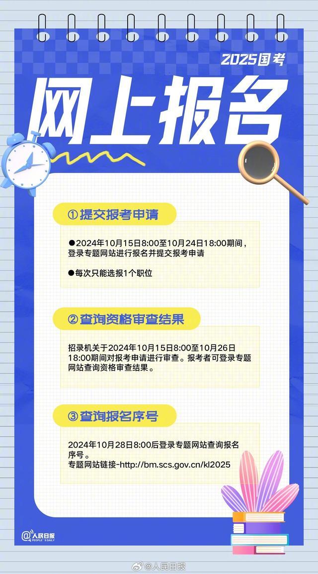 2025国考全流程报考指南 招录3.97万人