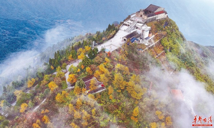 南岳衡山秋色迷人