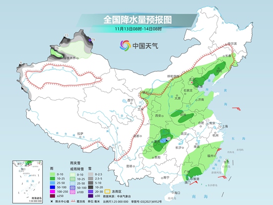 中东部降雨范围广泛 江南华南多地暖热同期少见