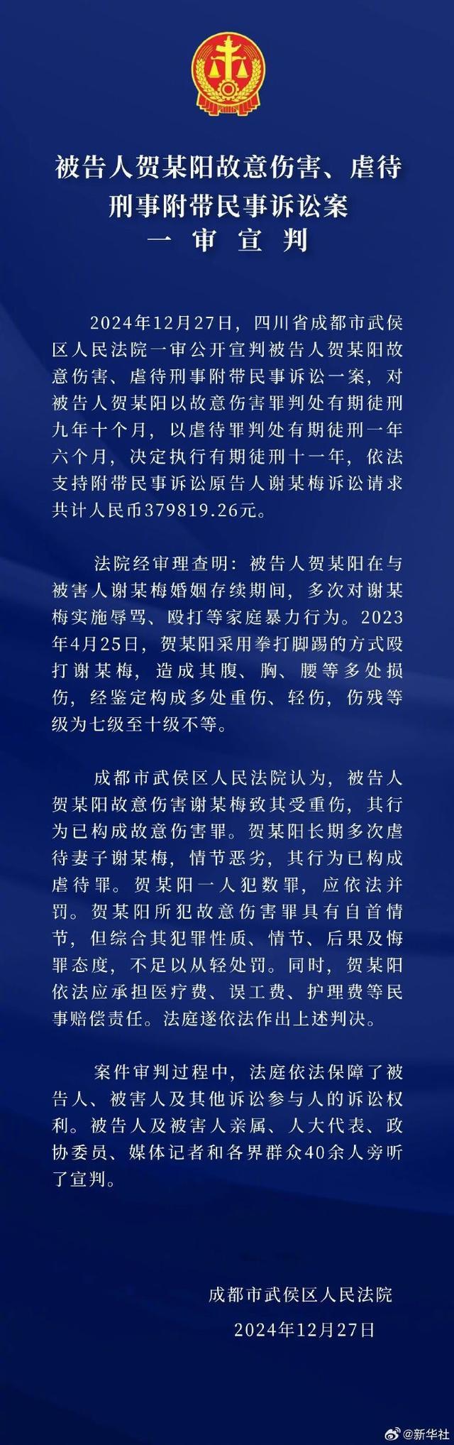 女子2年遭家暴16次 前夫被判11年 家庭暴力引发广泛关注